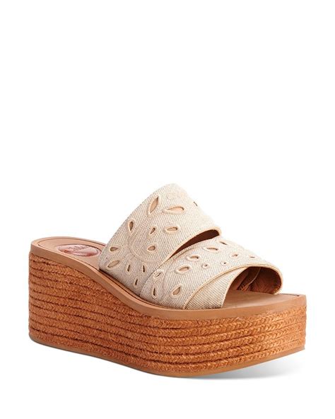 chloe woody wedge espadrille